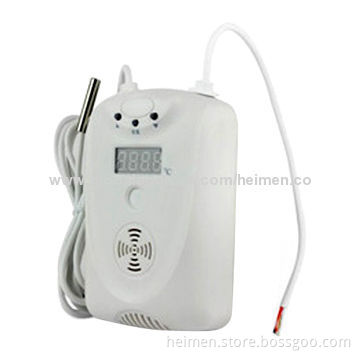 Heat Alarm with Real Temperature LED Display ,NTC 20K Sensor ,118.5*82*43mm ,hot sale